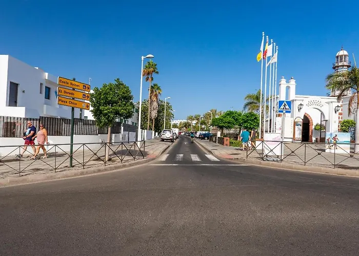 Ferienhaus Orange Volcano - Pool And Gym In Sport Center Fariones Included By Lanzarote